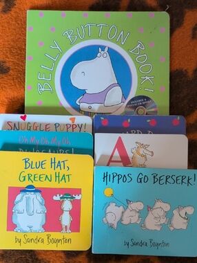 Sandra Boynton Board Book Set Of 7- EUC